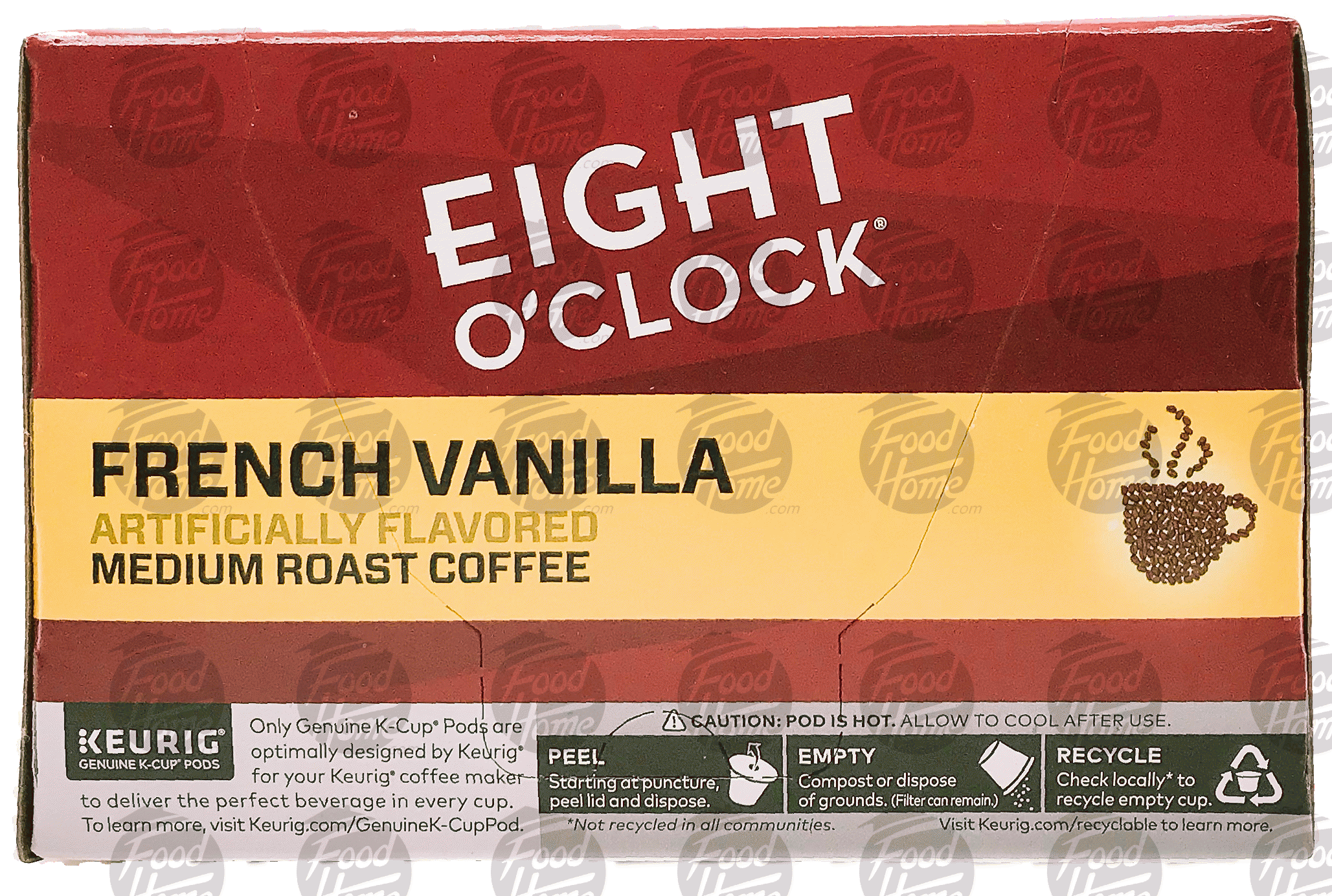 Eight O'Clock Coffee  french vanilla medium roast coffee, 12 ct., box Full-Size Picture